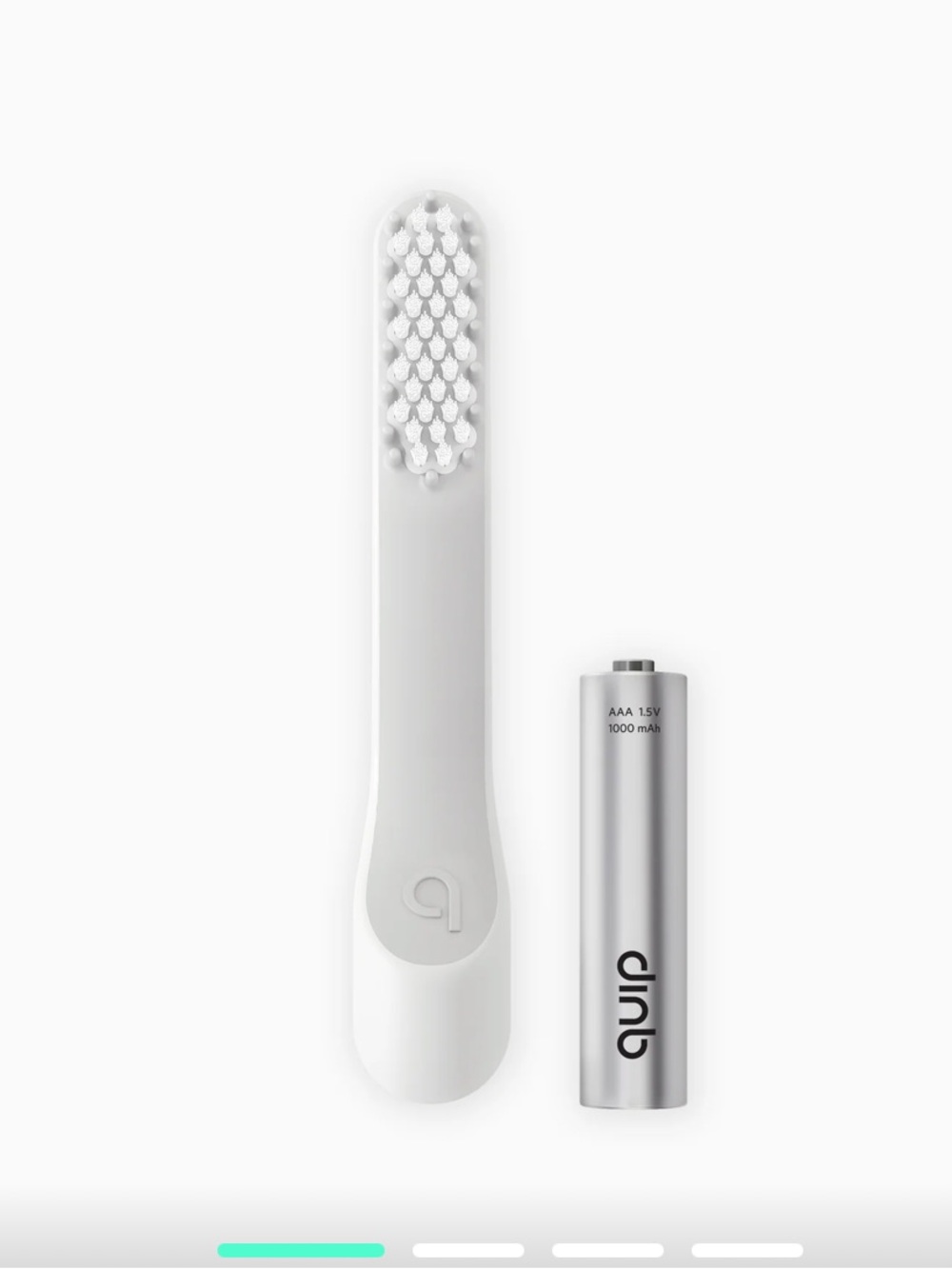 White Quip Soft Brush Head Refills